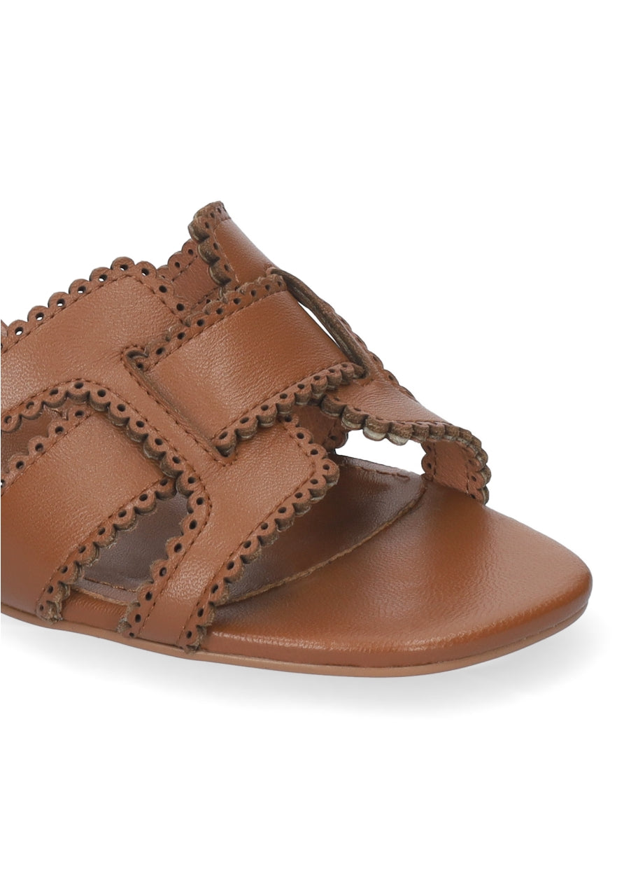 BIBI LOU HOLLY HEELED SANDALS IN CUERO - Shoe Market NYC