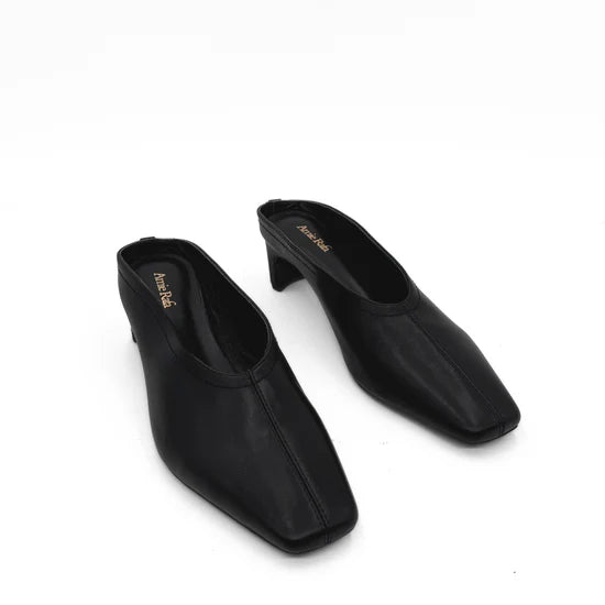 AMIE RAFA JUNIE MULE BLACK