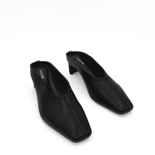 AMIE RAFA JUNIE MULE BLACK
