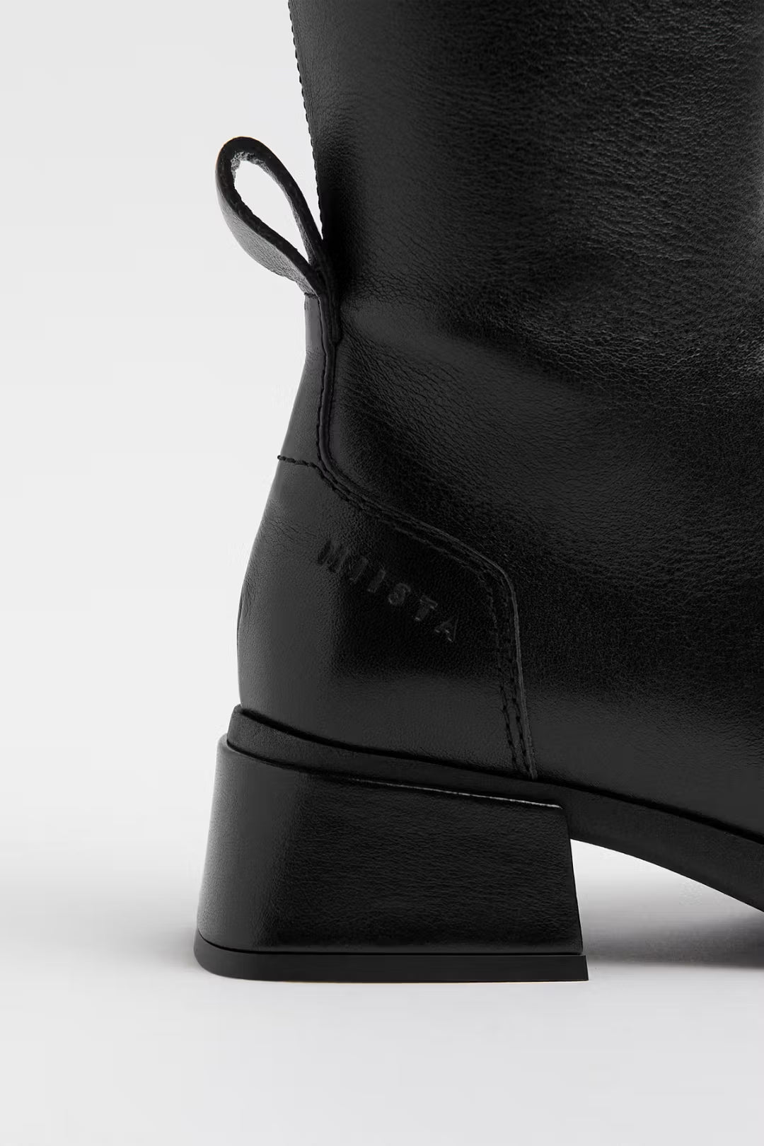 MIISTA Brunildha Off Black Tall Boots