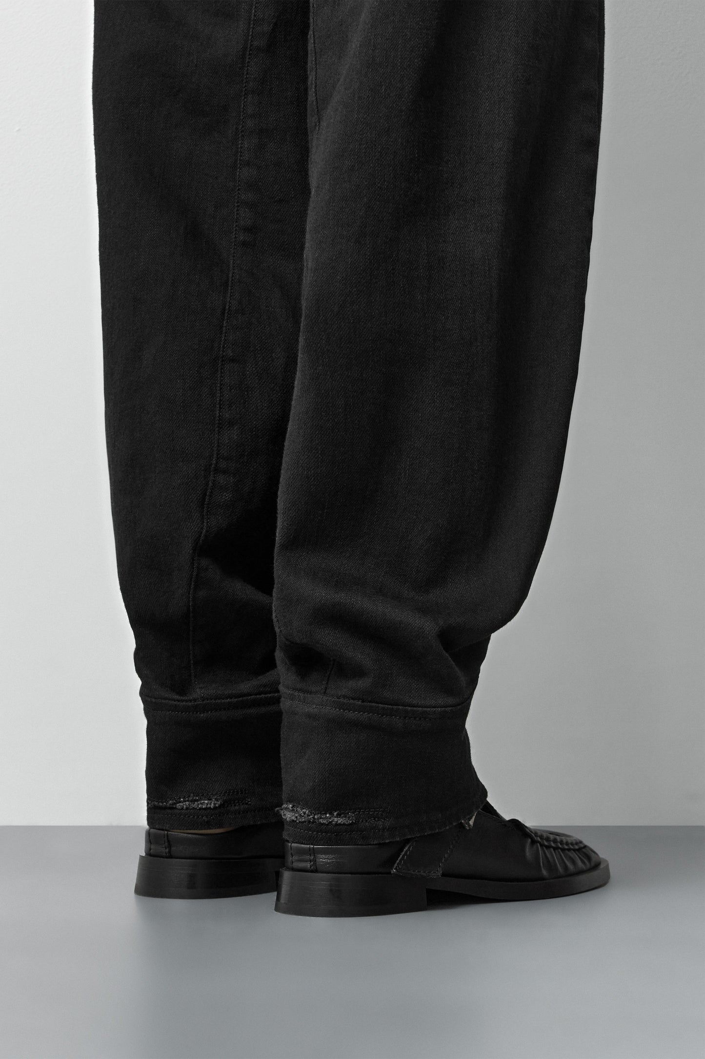 MIISTA Gianna Black Buckled Mules