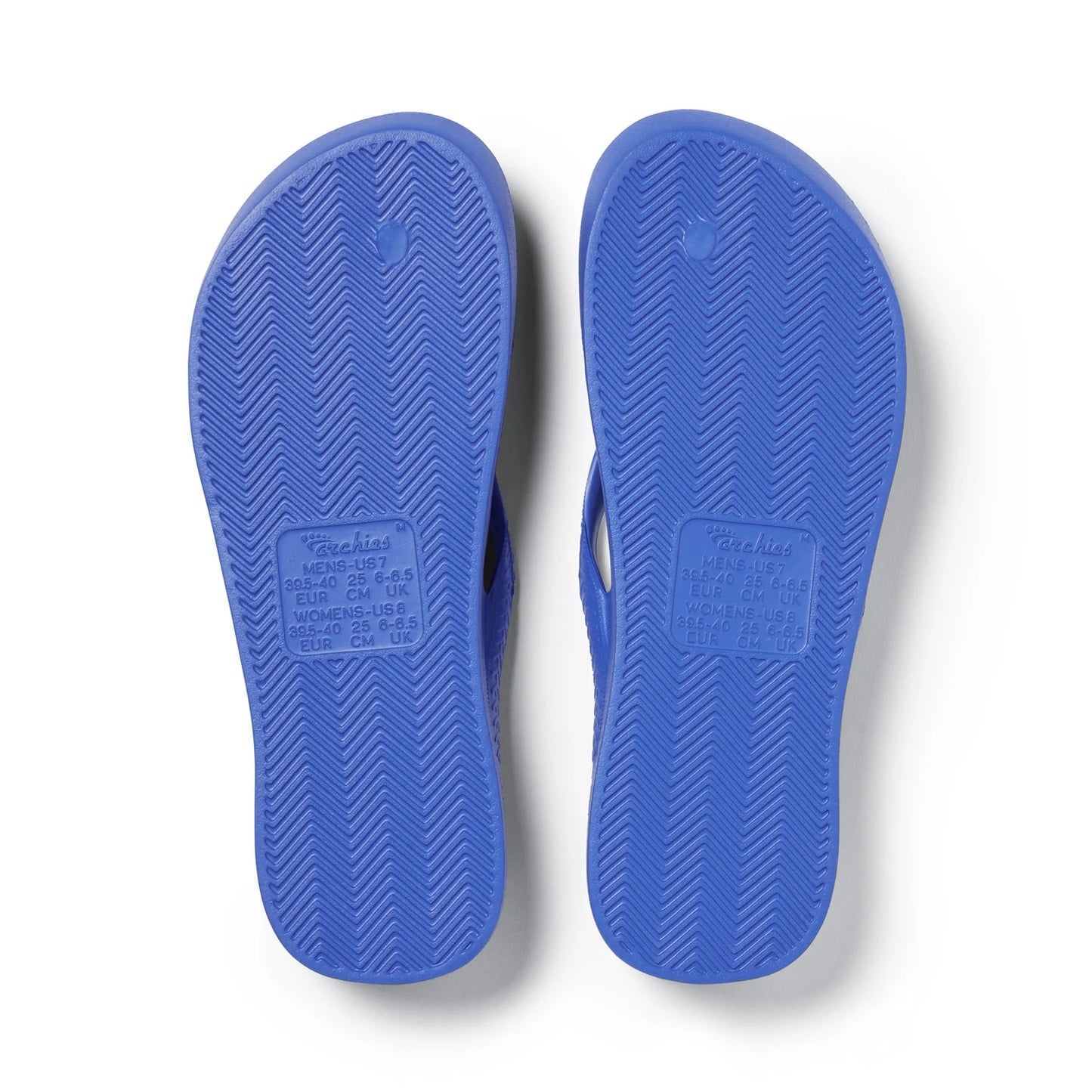 ARCHIES  W FLIP FLOPS -ROYAL