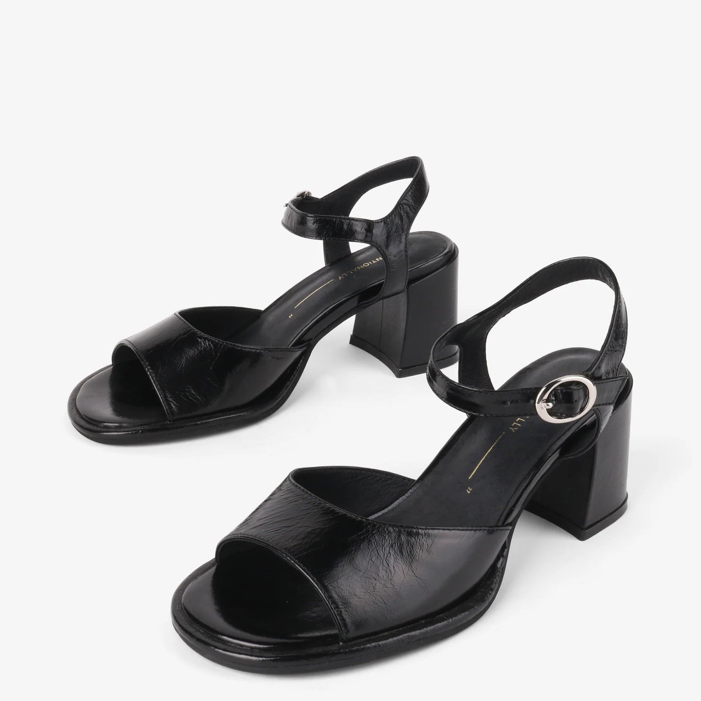 INTENTIONALLY BLANK ASTRO HEELS IN BLACK - Shoe Market NYC