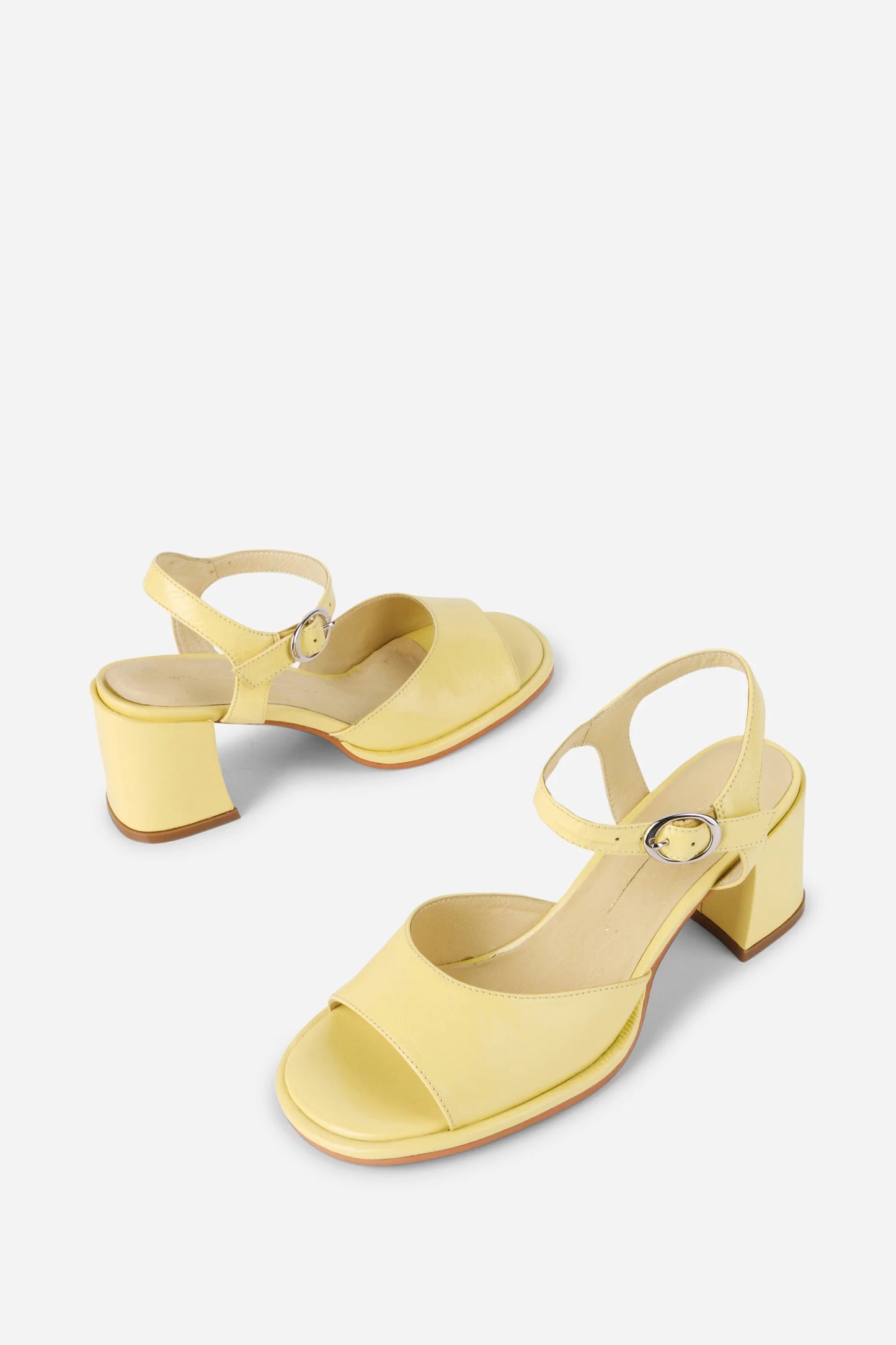 INTENTIONALLY BLANK ASTRO HEELS IN LEMON - Shoe Market NYC