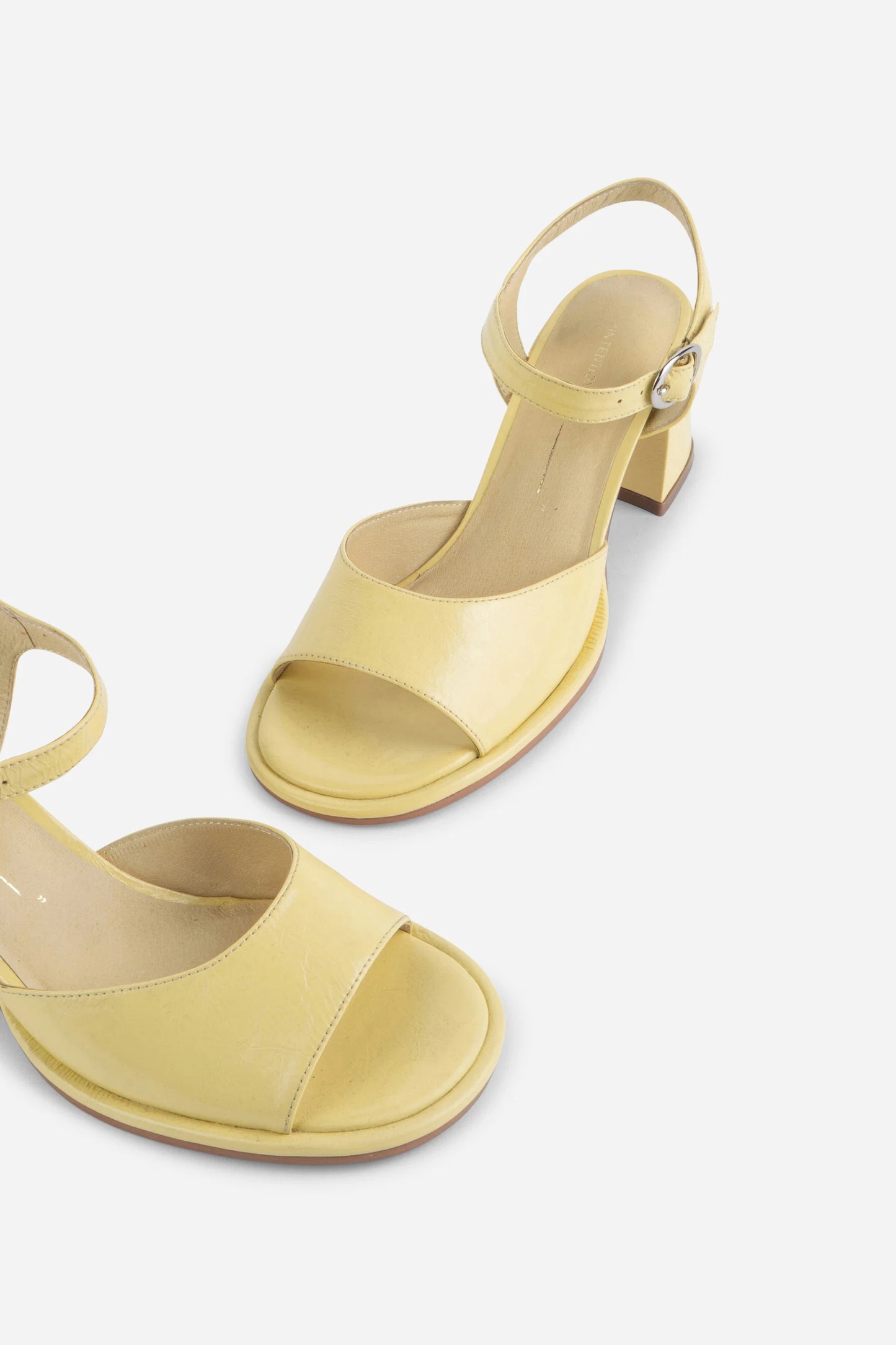 INTENTIONALLY BLANK ASTRO HEELS IN LEMON - Shoe Market NYC