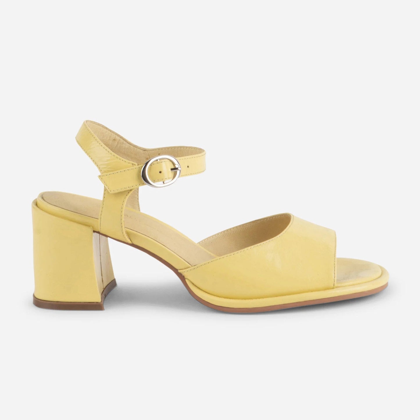 INTENTIONALLY BLANK ASTRO HEELS IN LEMON - Shoe Market NYC