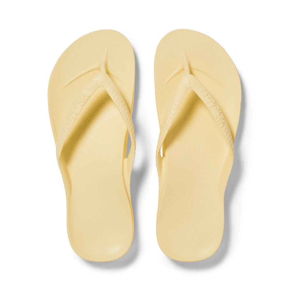 ARCHIES W FLIP FLOPS - YELLOW
