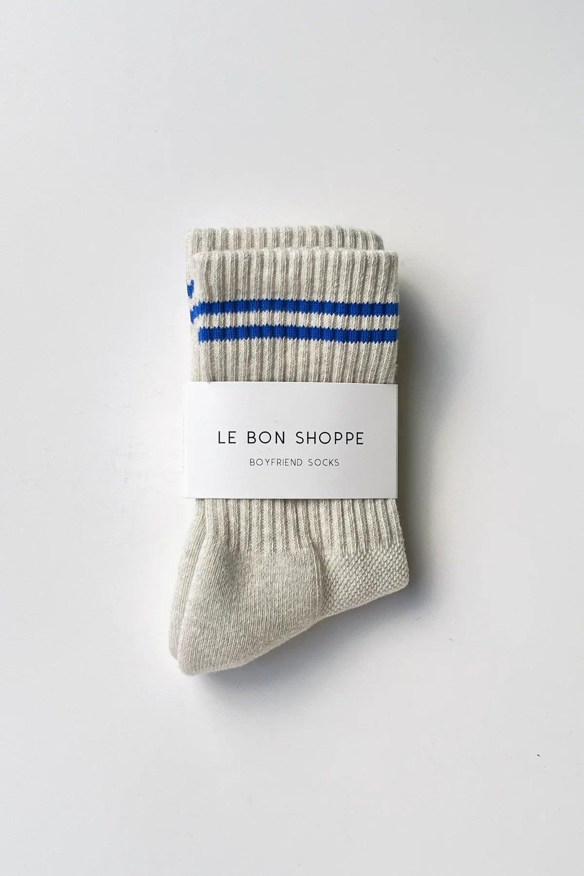 LEBON SHOPPE BOYFRIEND SOCKS ICE