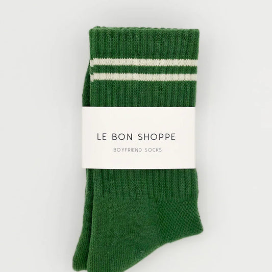 LE BON SHOPPE BOYFRIEND SOCKS MOSS