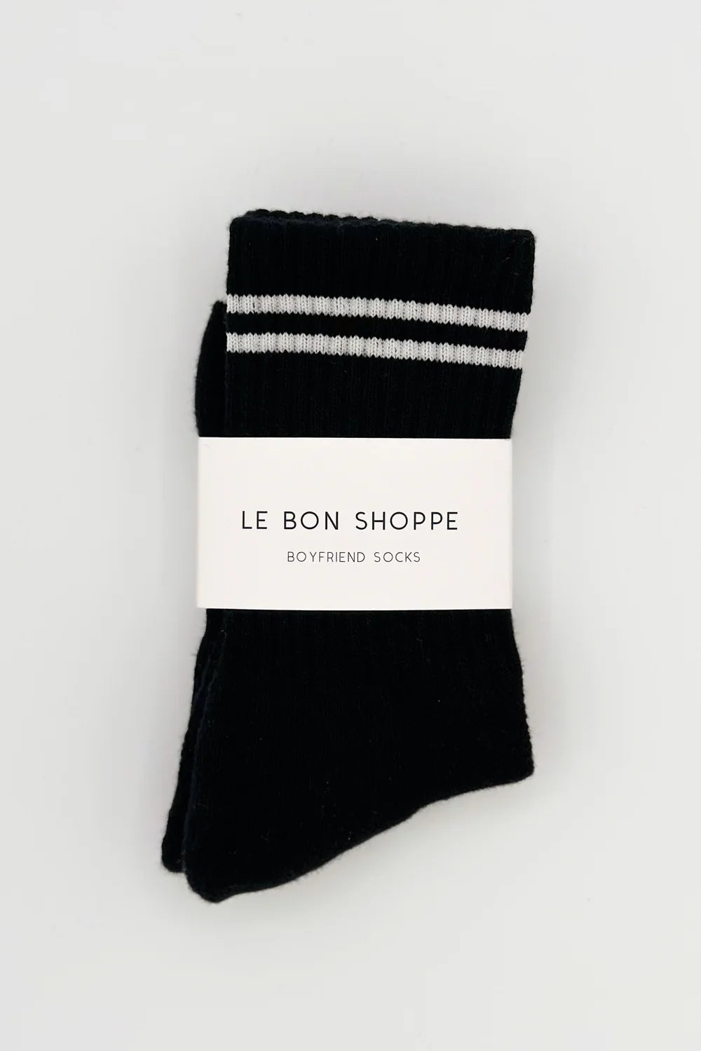 LE BON SHOPPE BOYFRIEND SOCKS NOIR