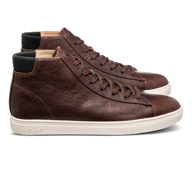 CLAE MEN S BRADLEY MID COCOA LEATHER Shoe Market NYC