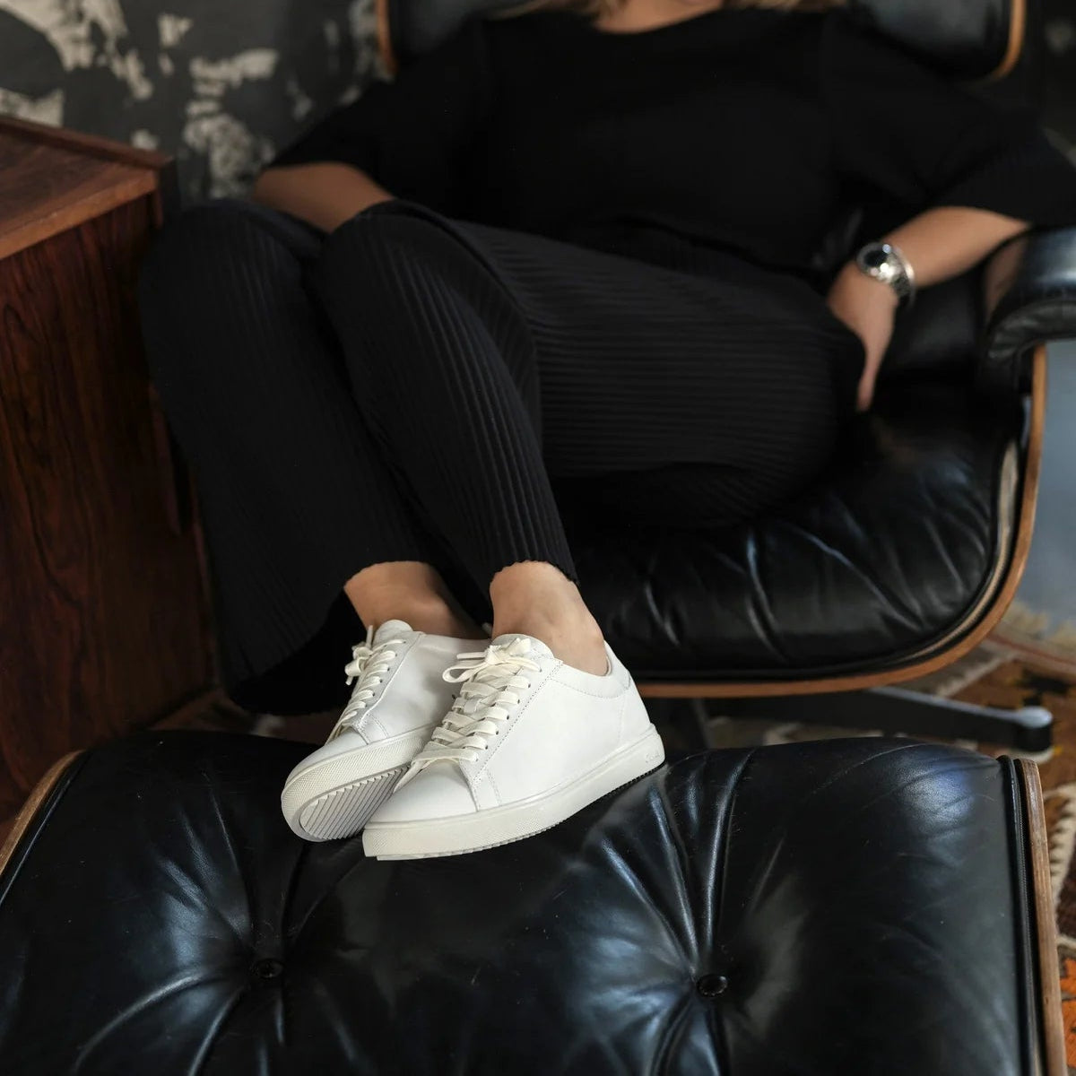 CLAE BRADLEY SNEAKERS - TRIPLE WHITE