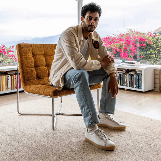 CLAE BRADLEY SNEAKERS WHITE OFFWHITE NAT GUM