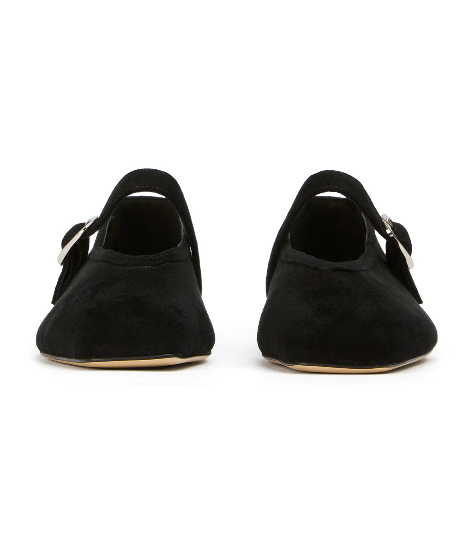 TONY BIANCO BOBBI MJ FLAT IN BLACK SUEDE - Shoe Market NYC