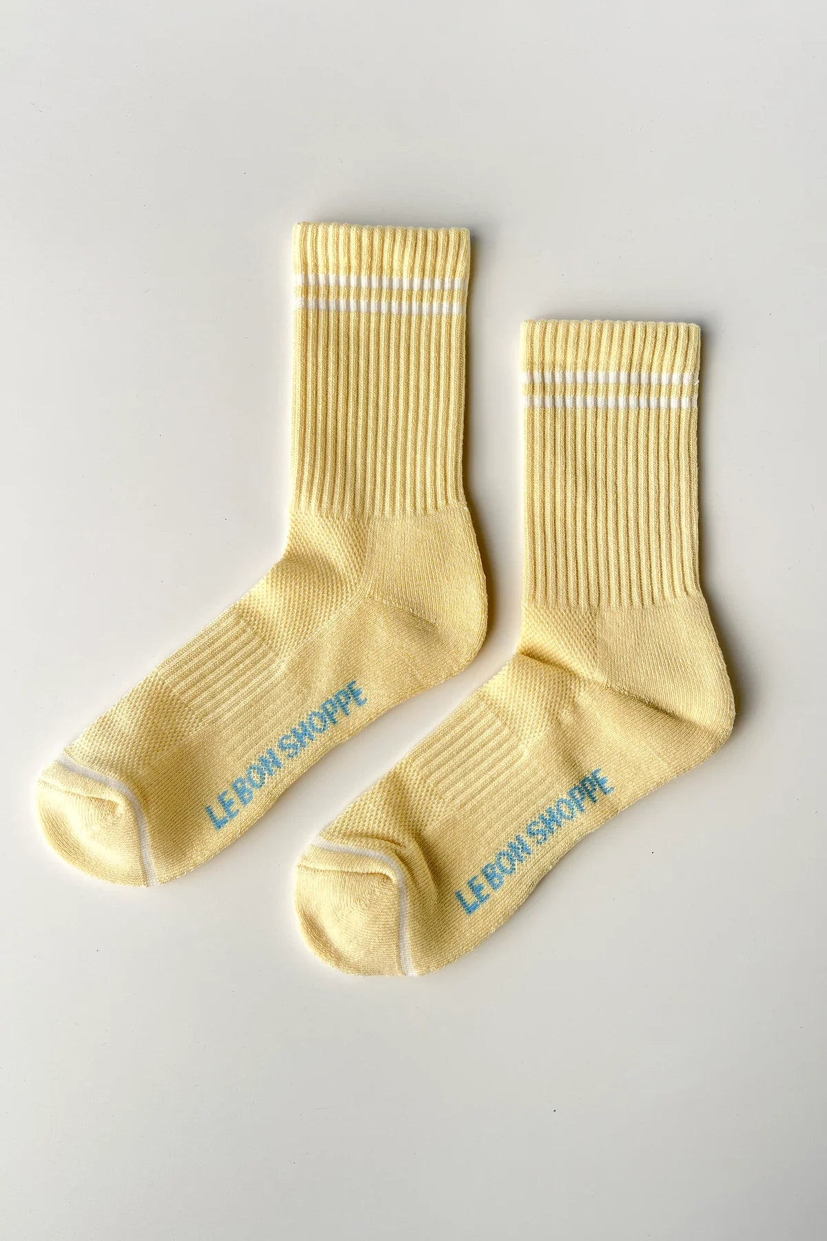 LEBON SHOPPE BOYFRIEND SOCKS LEMONADE - Shoe Market NYC