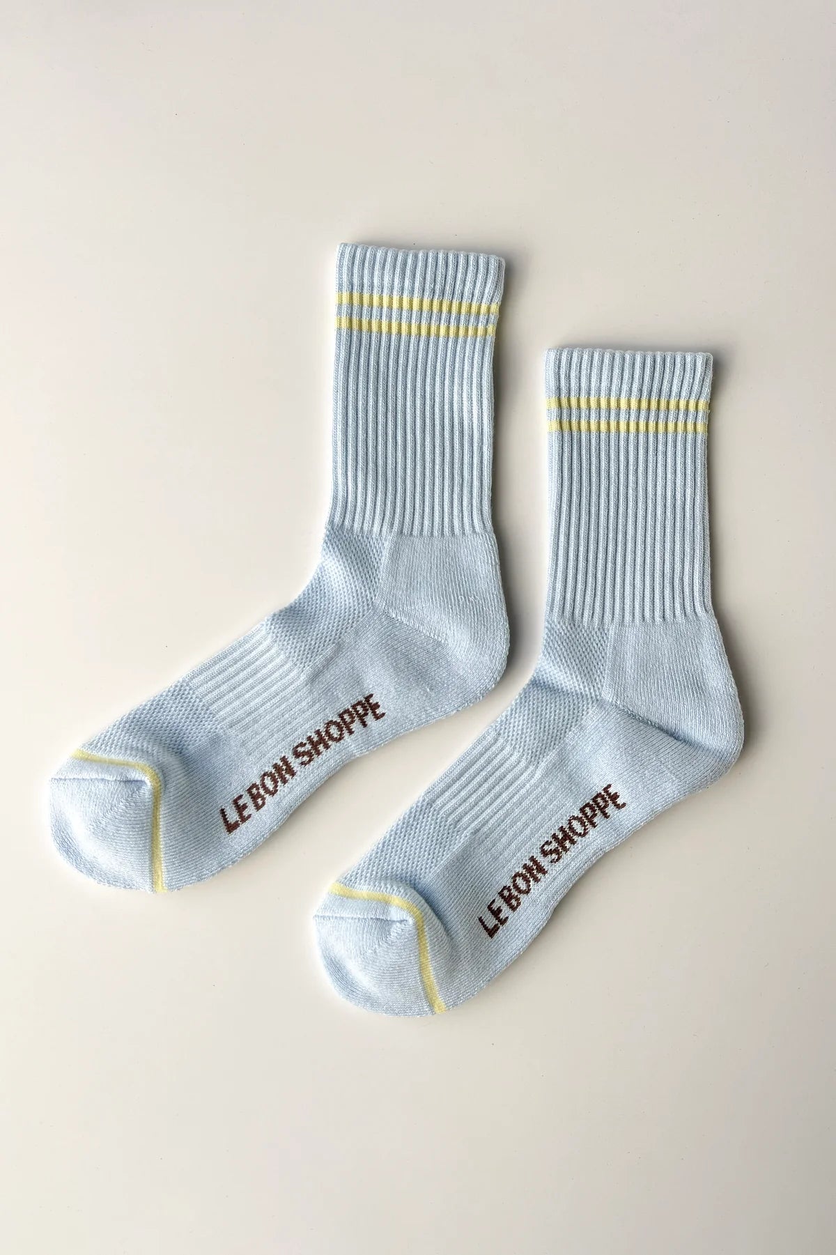 LEBON SHOPPE BOYFRIEND SOCKS PASTEL SKY - Shoe Market NYC