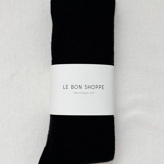 LEBON SHOPPE CAMPER SOCKS ONYX