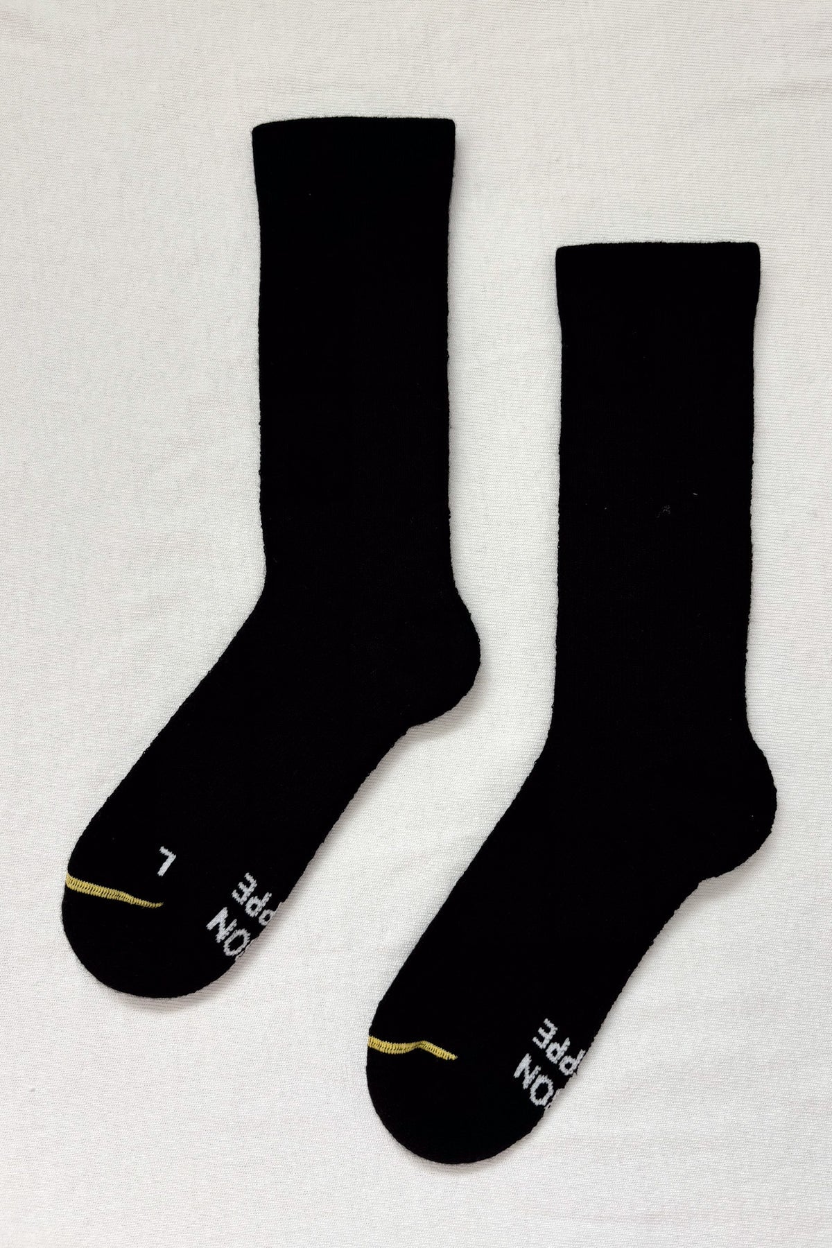 LEBON SHOPPE CAMPER SOCKS ONYX