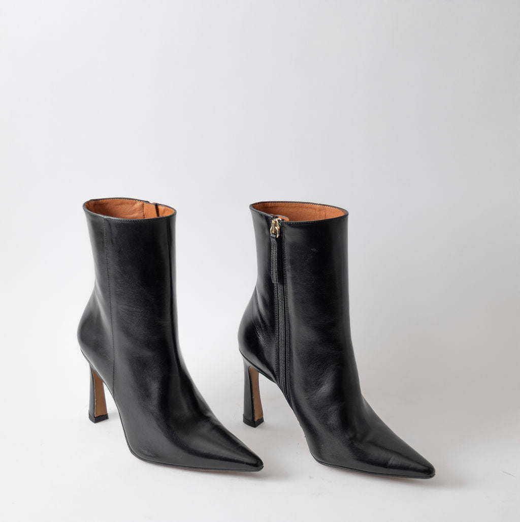 ANGEL ALACRON LAMIA HIGH HEEL BOOT BLACK