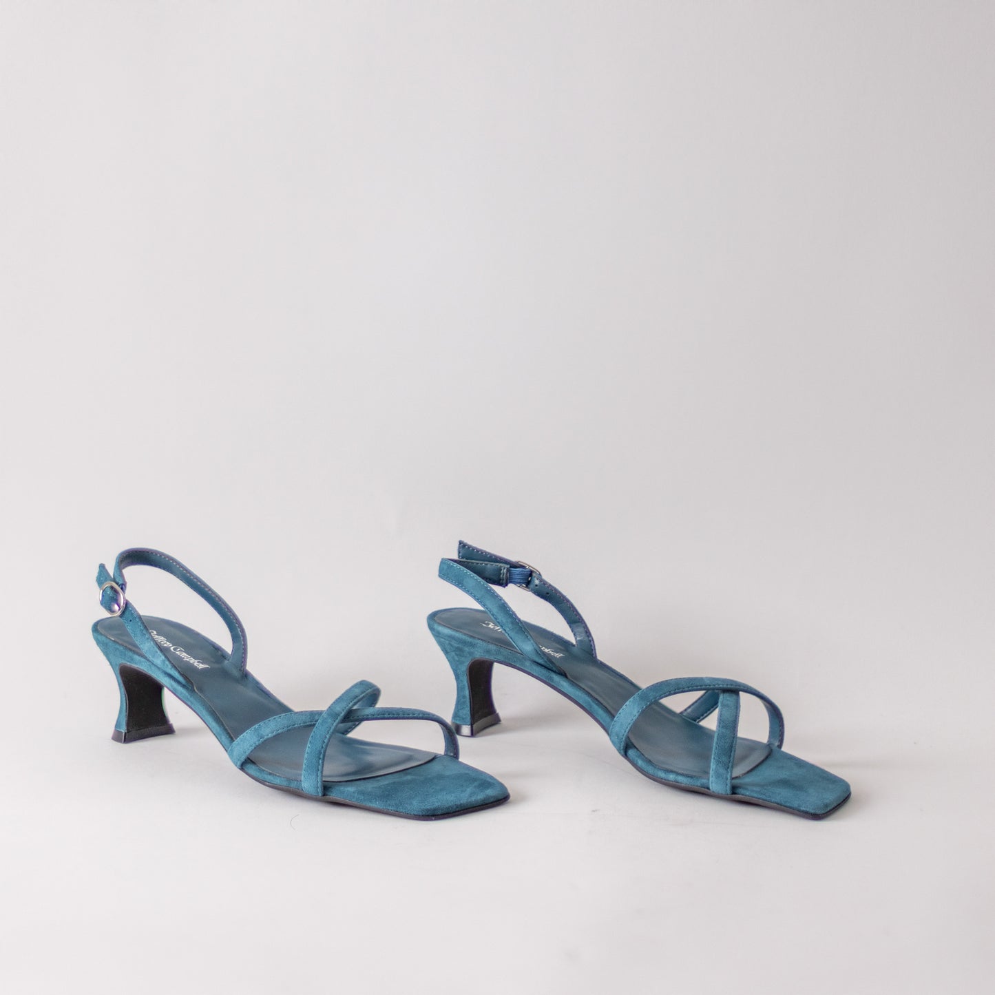 JEFFREY CAMPBELL CHRISSY IN TEAL SUEDE