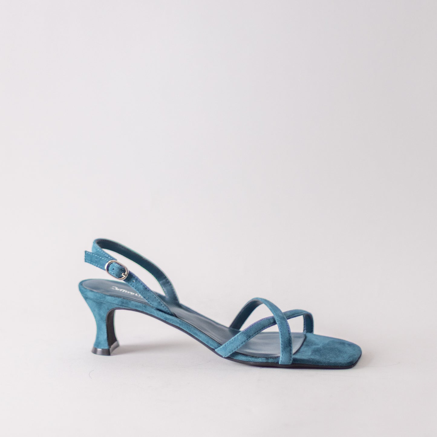 JEFFREY CAMPBELL CHRISSY IN TEAL SUEDE