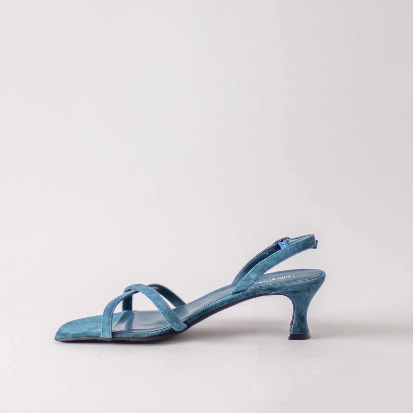 JEFFREY CAMPBELL CHRISSY IN TEAL SUEDE