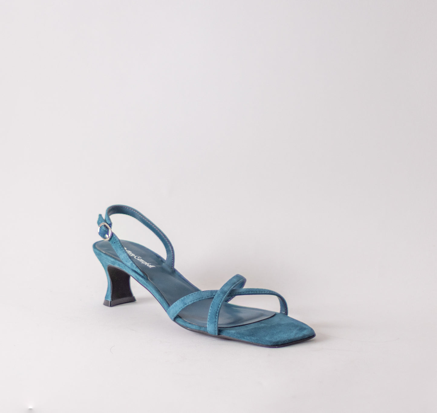 JEFFREY CAMPBELL CHRISSY IN TEAL SUEDE