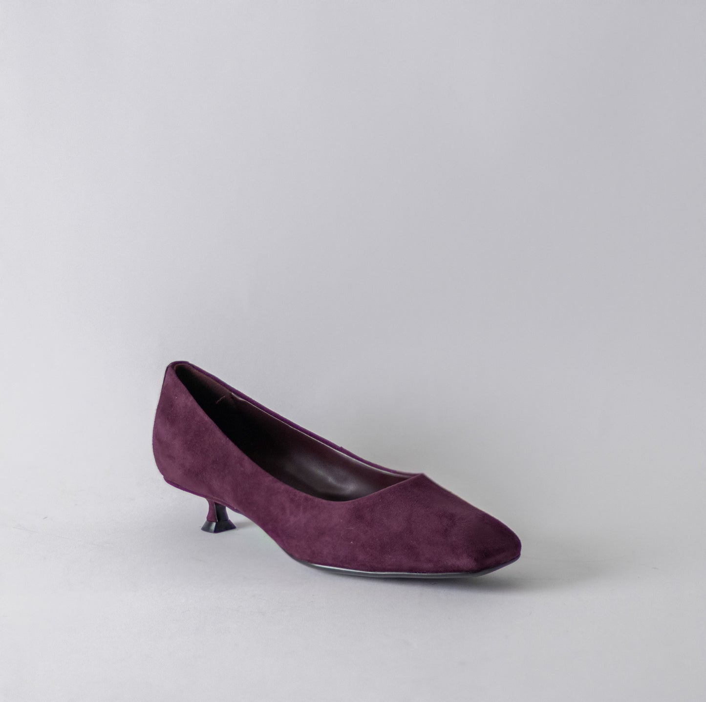 JEFFREY CAMPBELL SUBJECT SOFT PUMP DUSTY PURPLE SUEDE