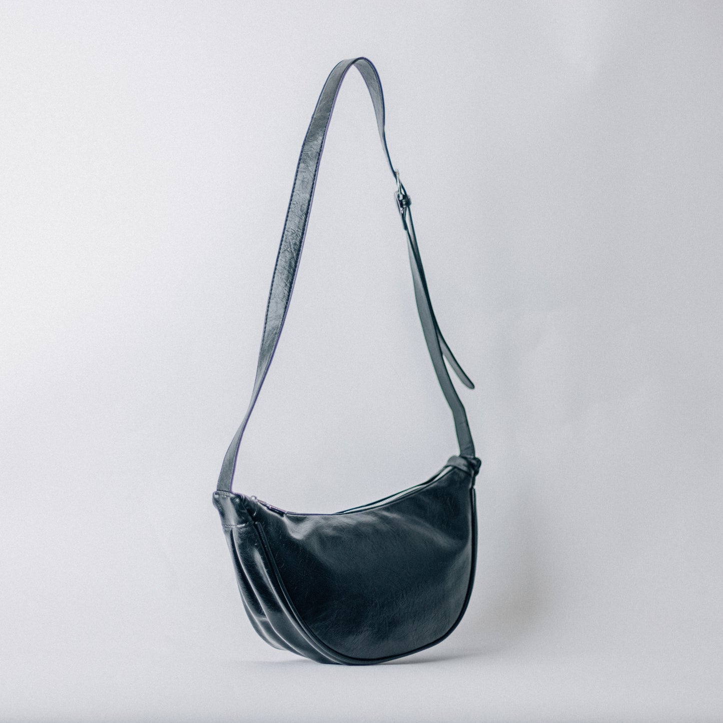 VEGAN HALF MOON CROSSBODY