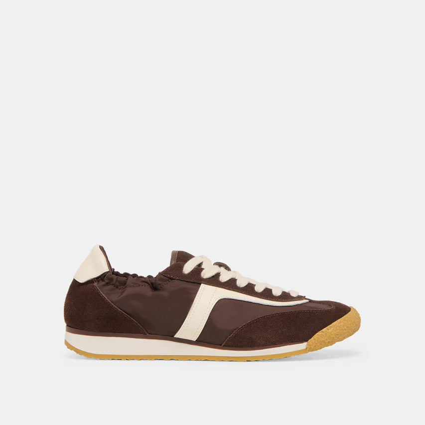 DOLCE VITA SARIYA SNEAKER BROWN NYLON