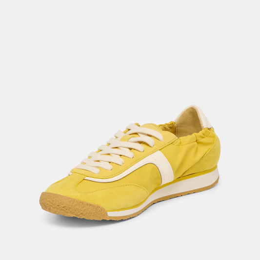 DOLCE VITA SARIYA SNEAKER YELLOW NYLON