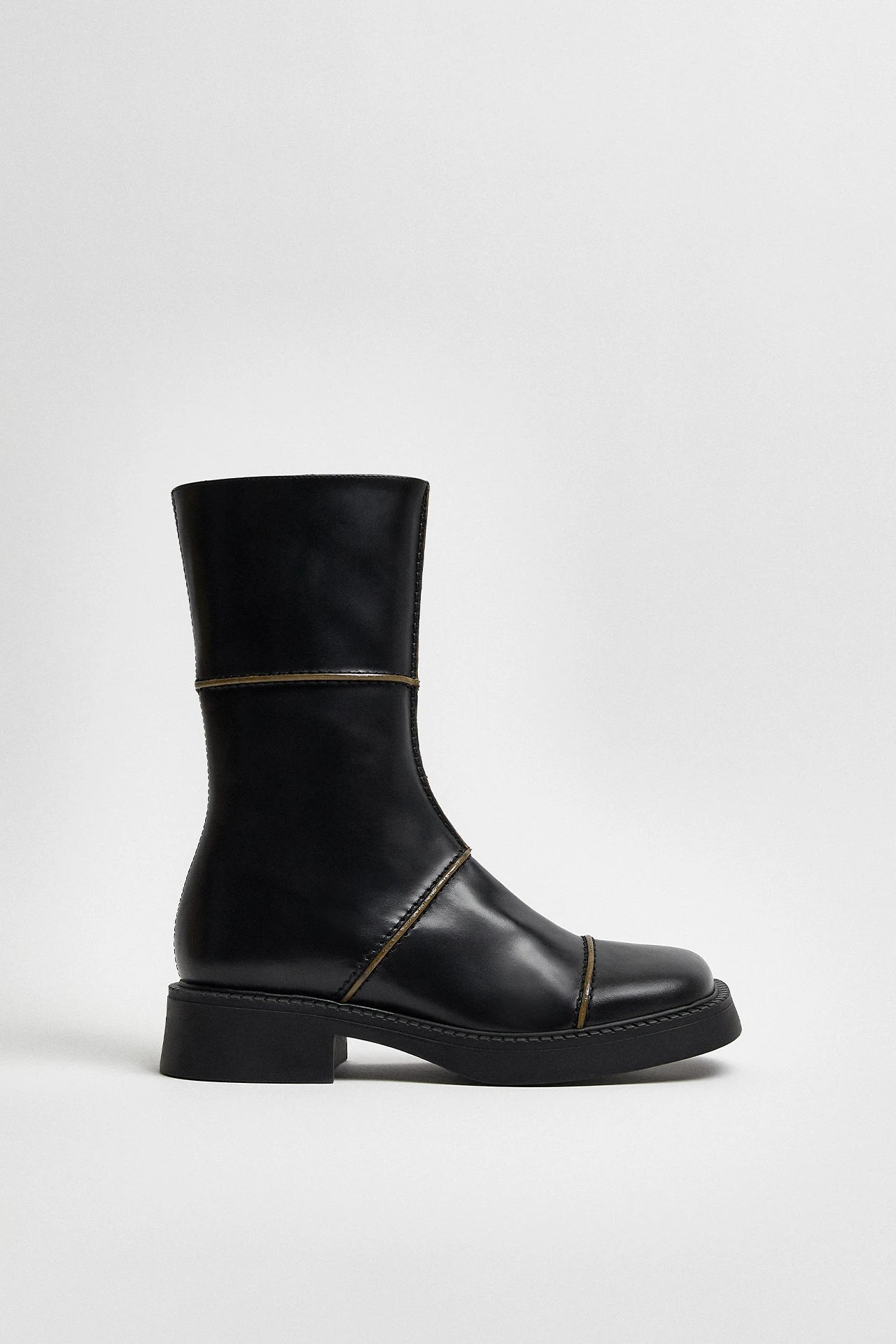 MIISTA DAHLIA BLACK ANKLE BOOTS