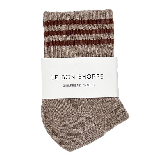 LE BON SHOPPE GIRLFRIEND SOCKS HAZELWOOD