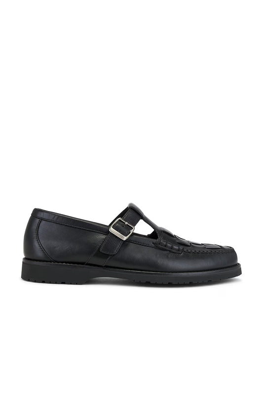 G.H. BASS FISHERMAN MINI LUG SANDAL BLACK MEN'S