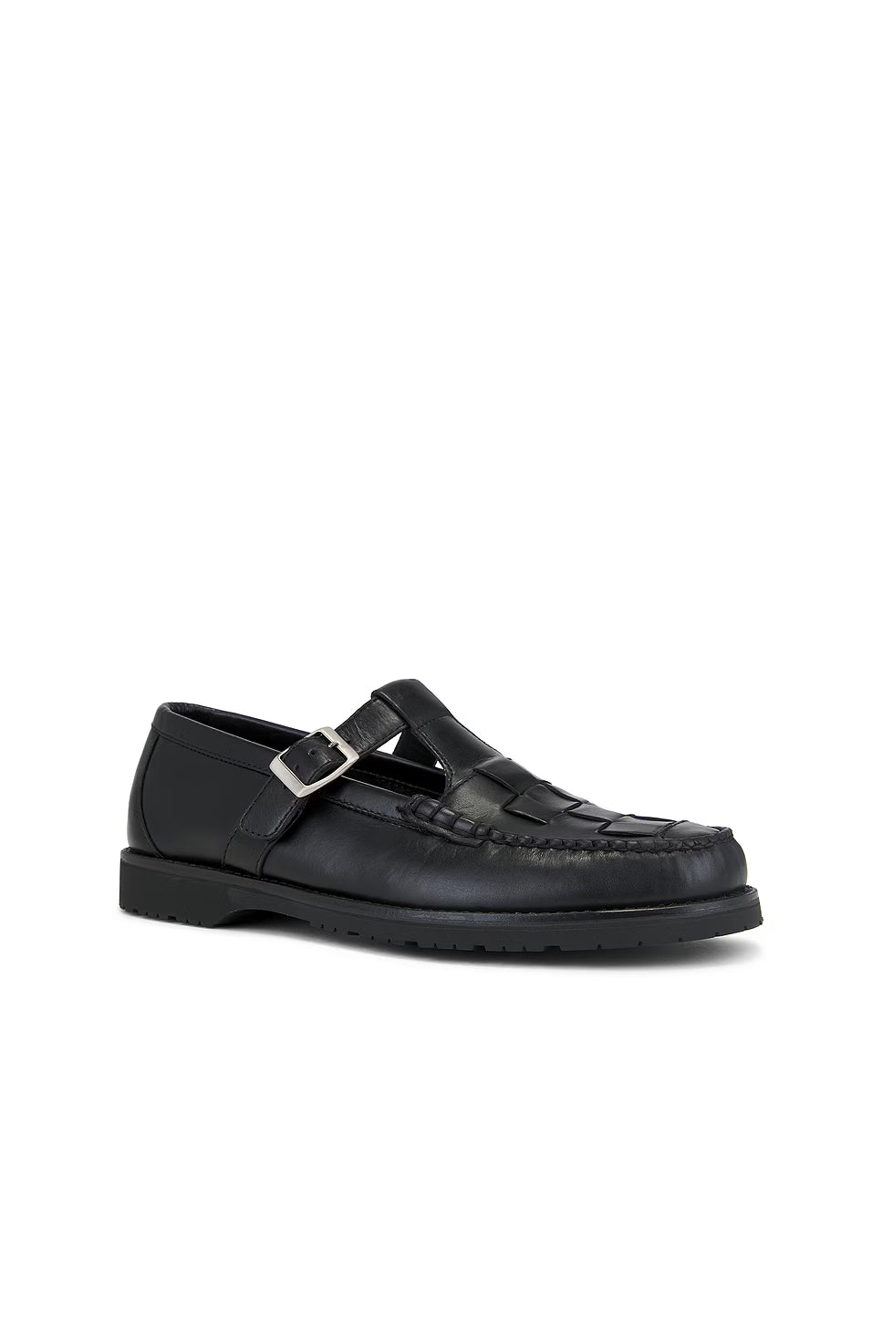 G.H. BASS FISHERMAN MINI LUG SANDAL BLACK MEN'S