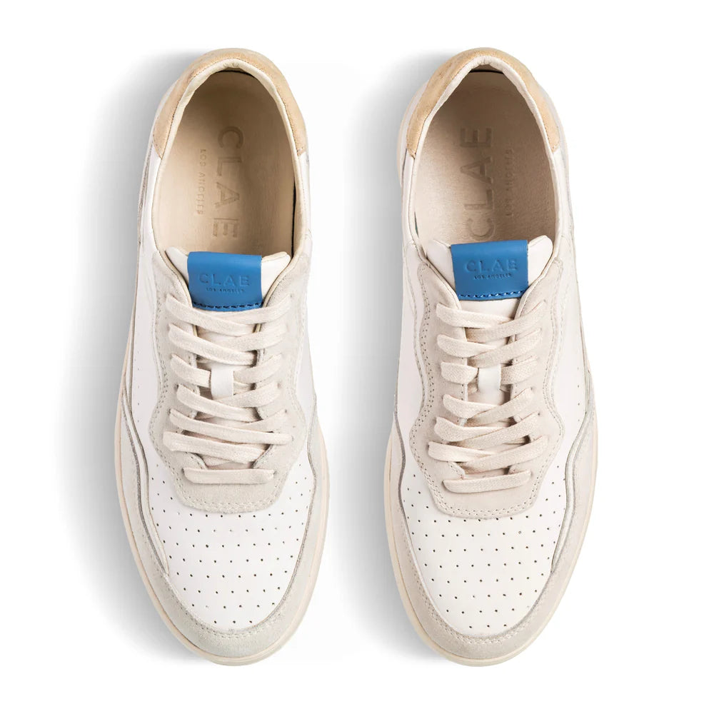 CLAE HAYWOOD MEN'S SNEAKERS OFF WHITE PEBLE