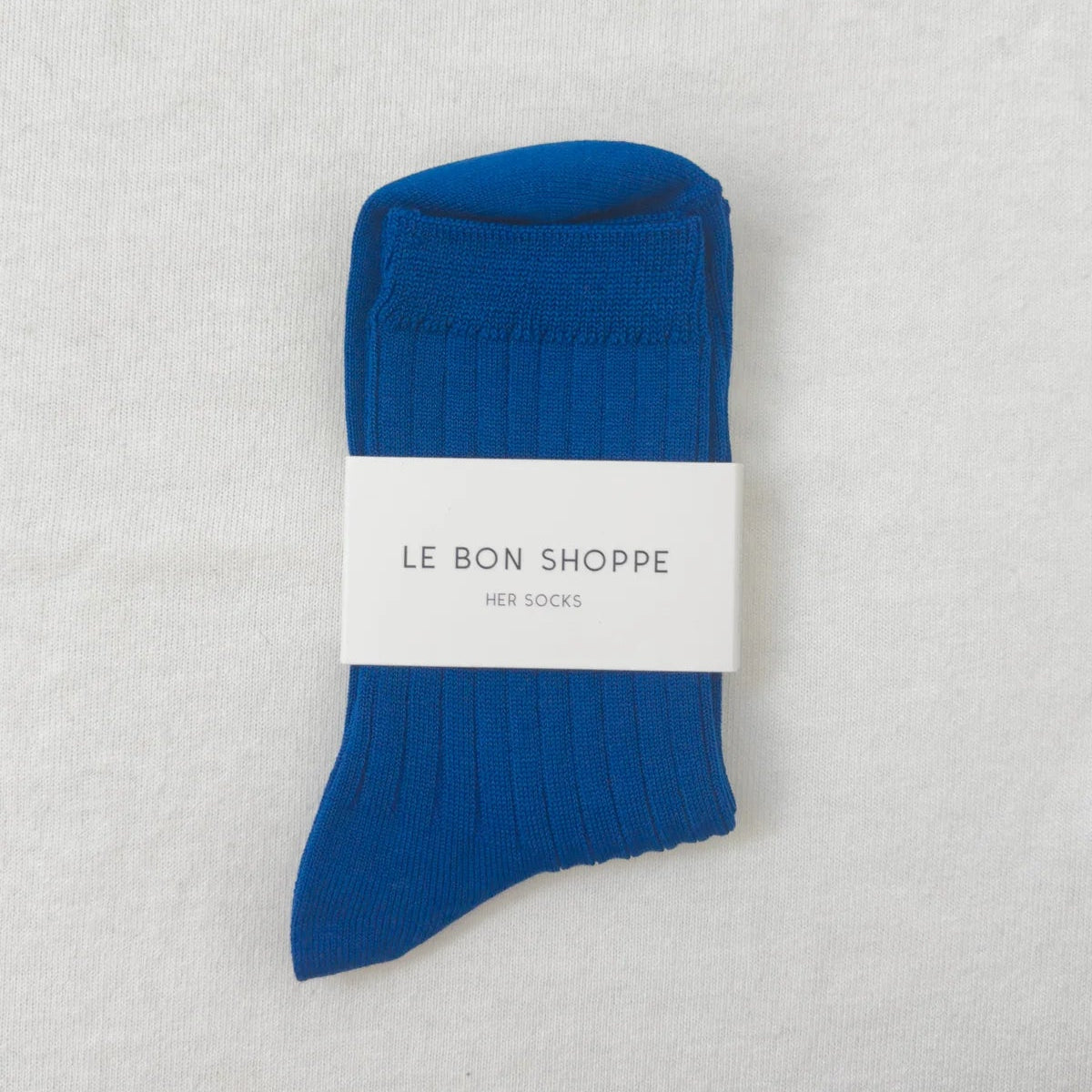 LEBON SHOPPE HER SOCK COLBALT