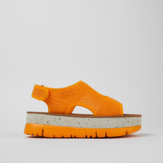 CAMPER ORUGA ASYMETRIC-ORANGE