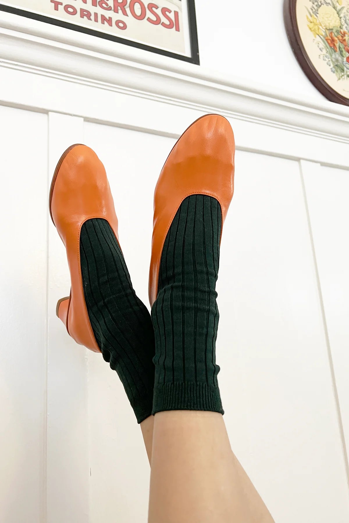 LEBON SOCKS HER SOCKS PEACOCK - Shoe Market NYC