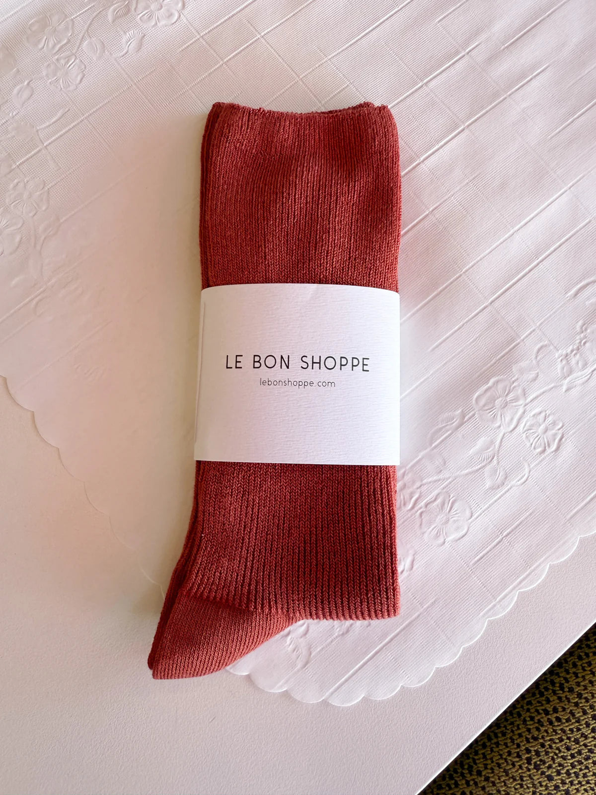 LE BON SHOPPE TROUSER SOCKS WHISKEY
