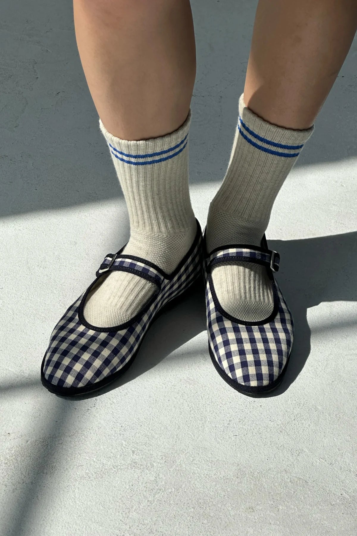 LEBON SHOPPE BOYFRIEND SOCKS ICE