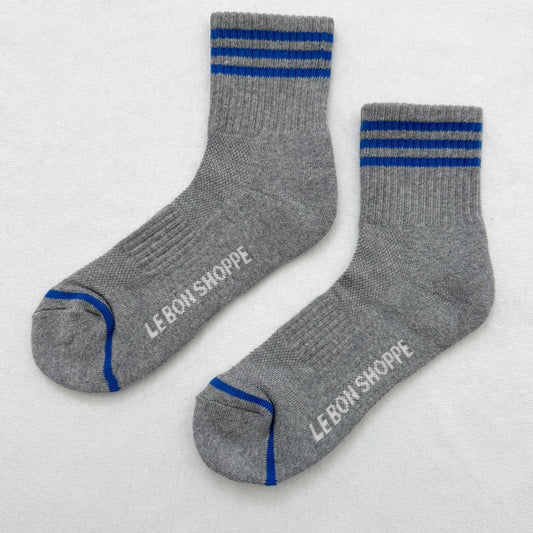 LE BON SHOPPE GIRLFRIEND SOCKS GREY