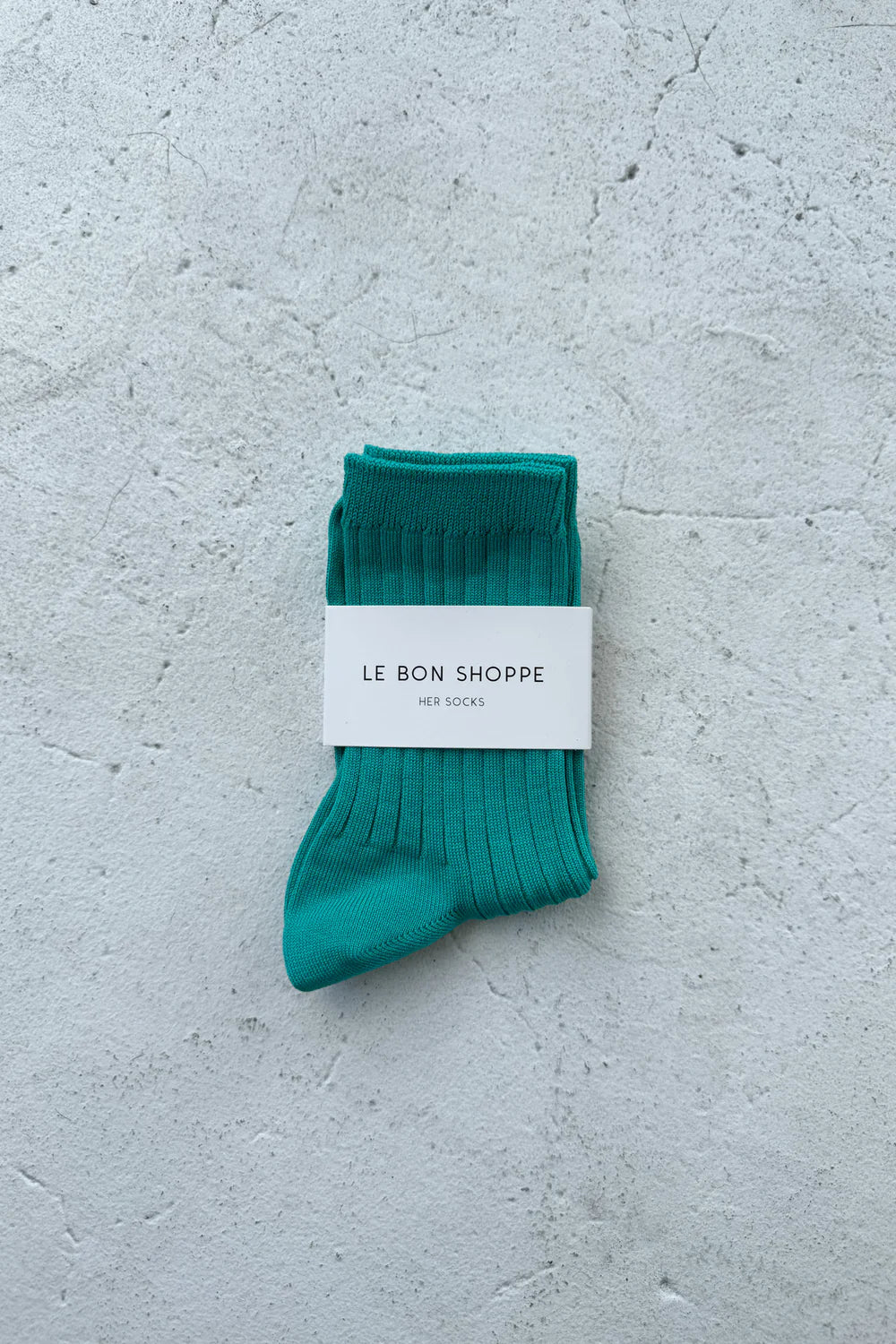 LE BON SHOPPE HER SOCKS TURQ