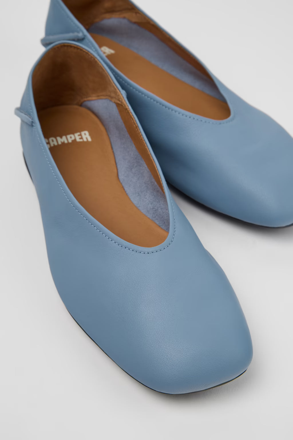 CAMPER CASI MYRA MJ FLAT LT BLUE – Shoe Market NYC