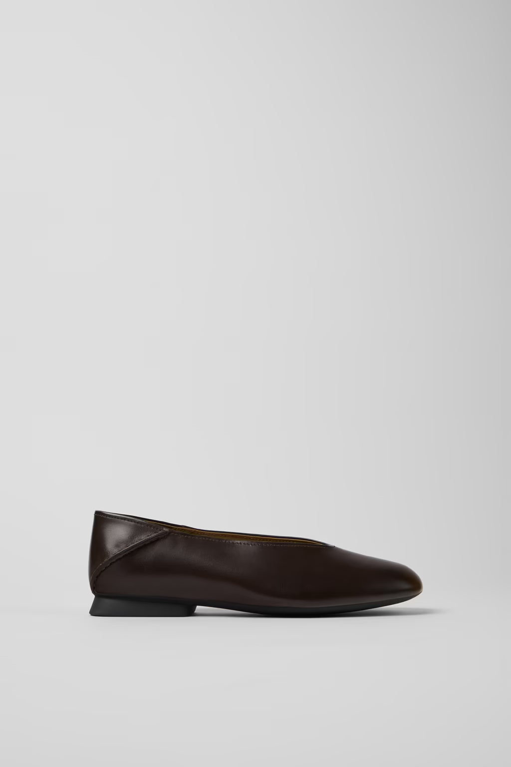 CAMPER CASI MYRA FLAT DARK BROWN