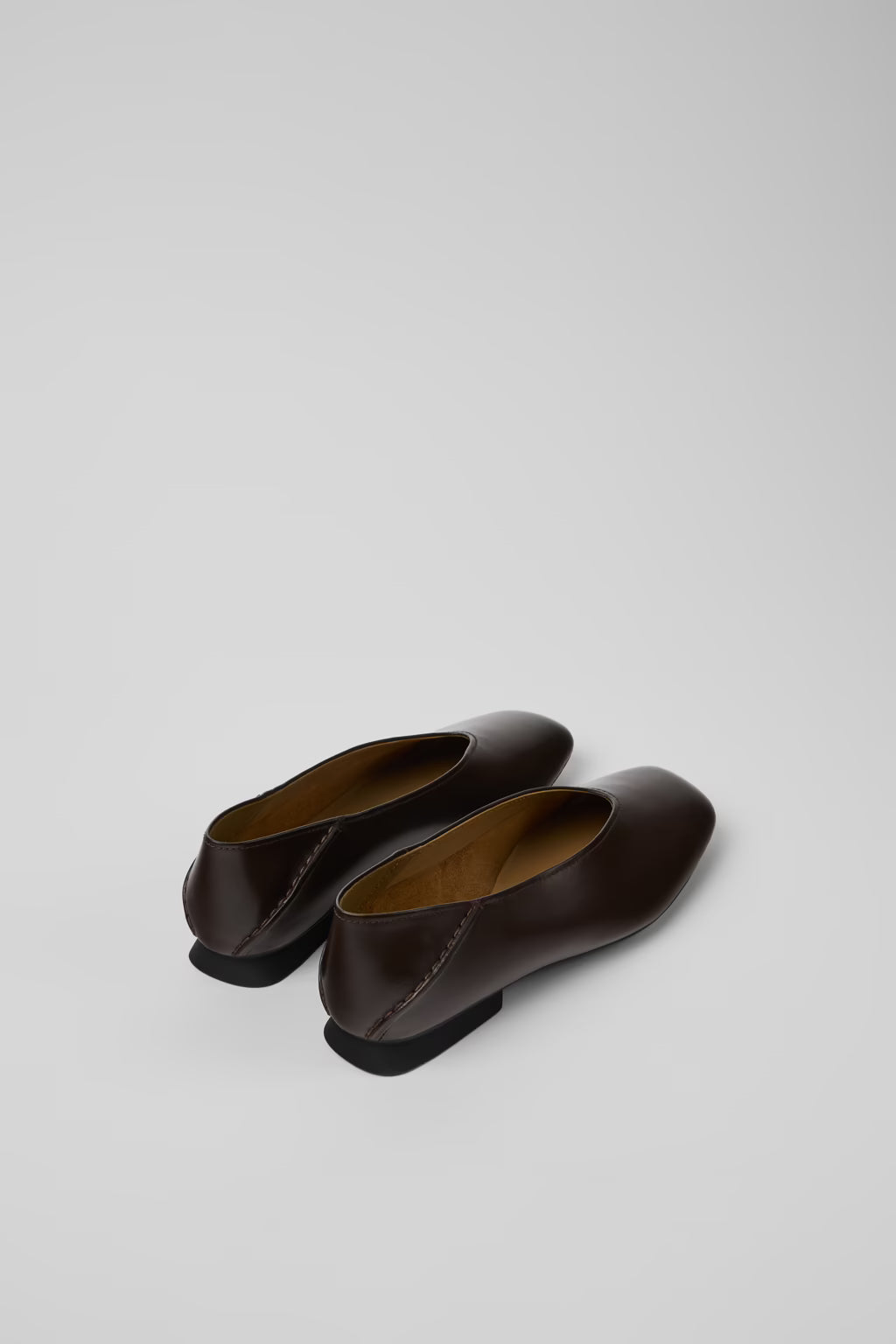 CAMPER CASI MYRA FLAT DARK BROWN