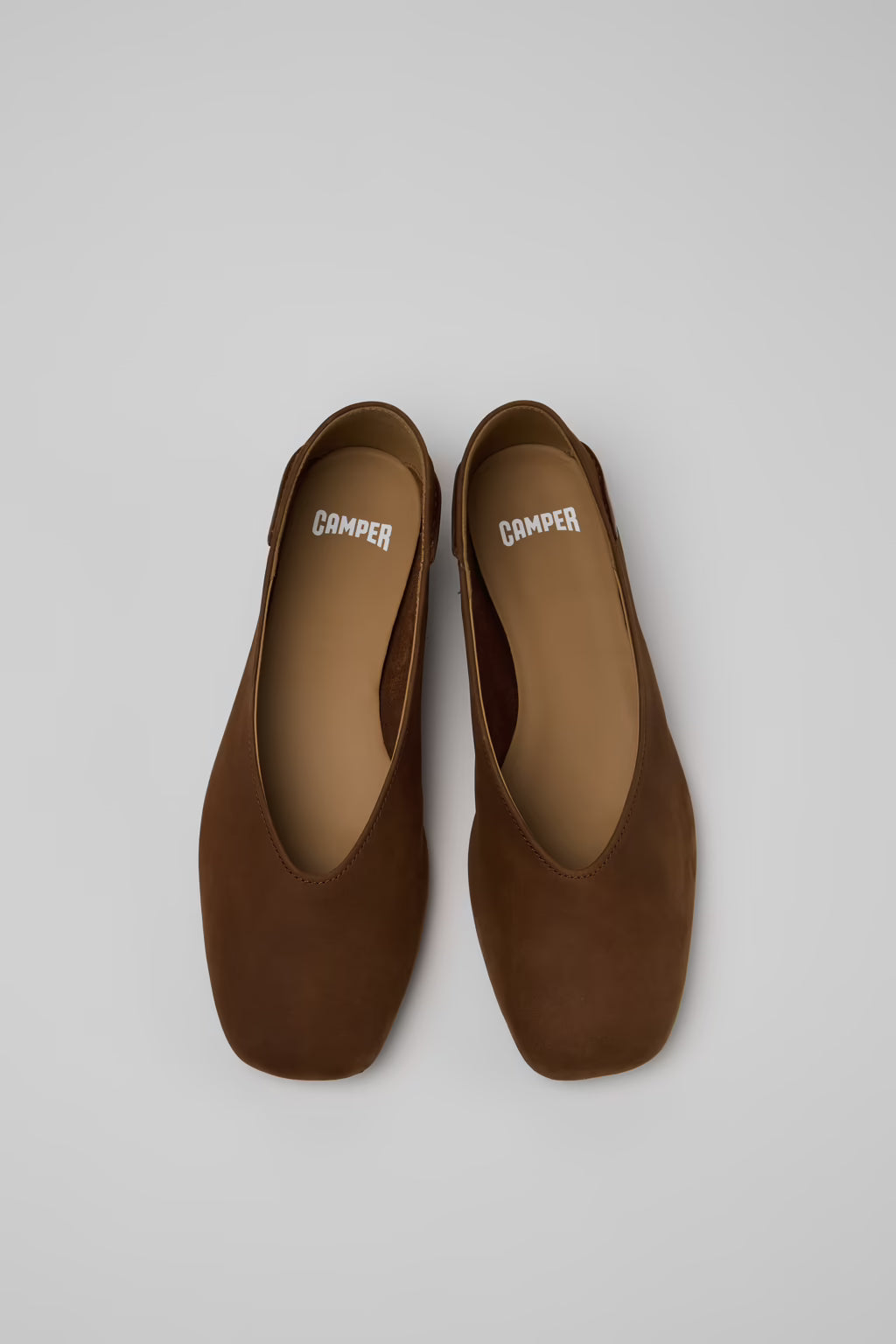 CAMPER CASI MYRA FLAT LARA PECAN - Shoe Market NYC