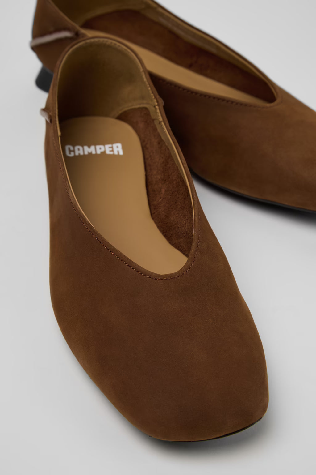 CAMPER CASI MYRA FLAT LARA PECAN - Shoe Market NYC