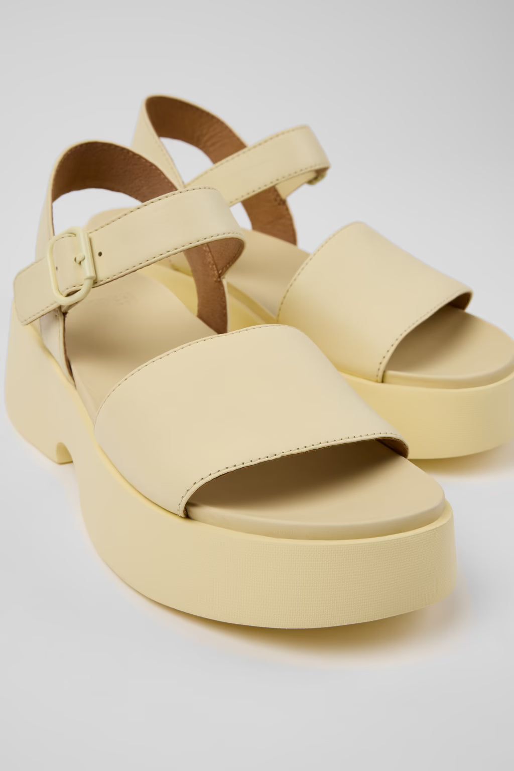 CAMPER TASHA FLATFORM SANDAL BUTTER - Shoe Market NYC
