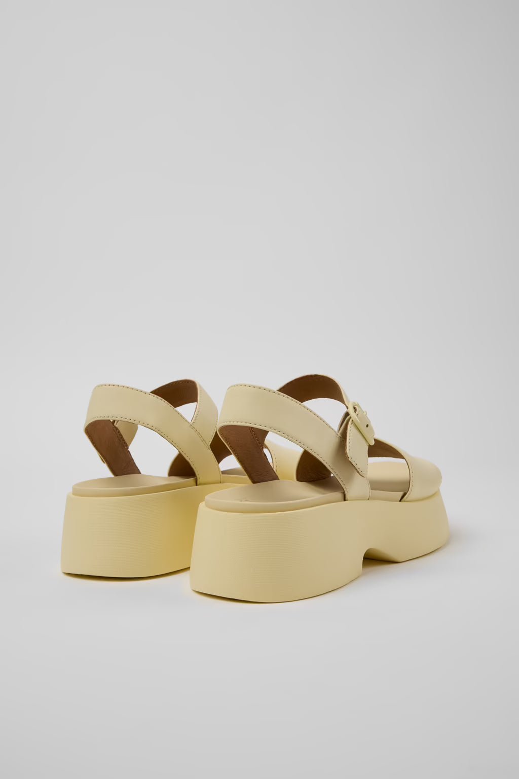 CAMPER TASHA FLATFORM SANDAL BUTTER - Shoe Market NYC